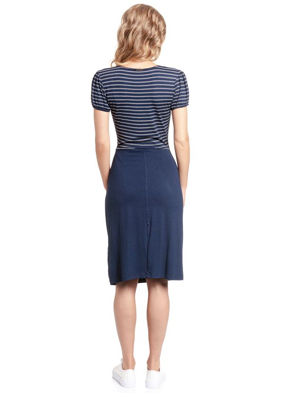 Nastrovje Potsdam Vive Maria Captain's Skipper Damen Etuikleid Blau Allover