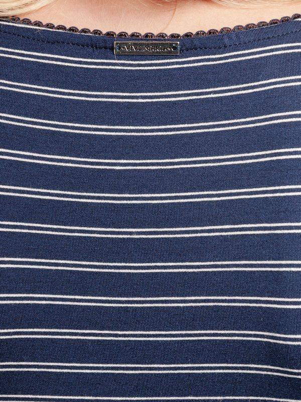 Nastrovje Potsdam Vive Maria Captain's Skipper Damen Etuikleid Blau Allover