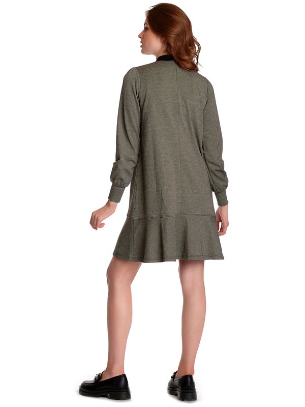 Nastrovje Potsdam Vive Maria Chelsea Love Damen Jerseykleid Creme/schwarz