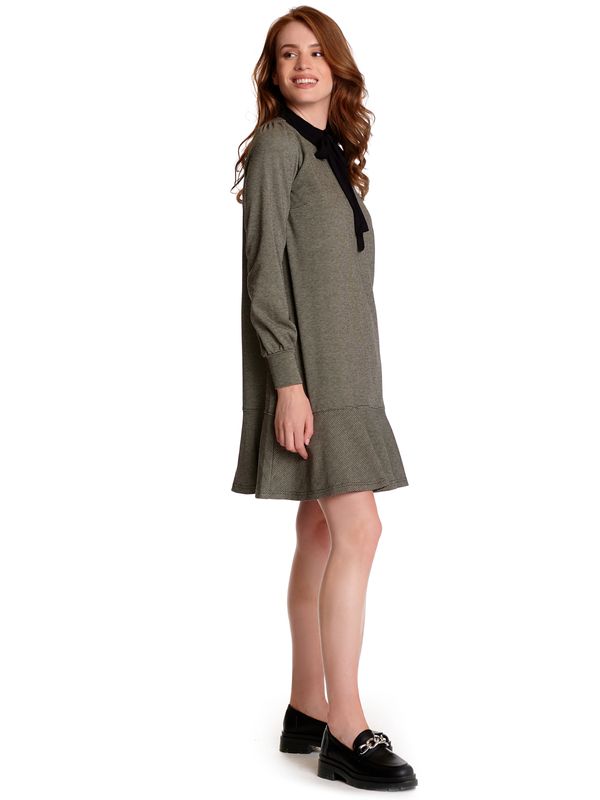 Nastrovje Potsdam Vive Maria Chelsea Love Damen Jerseykleid Creme/schwarz