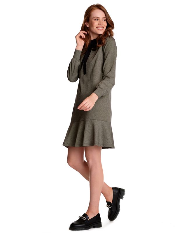 Nastrovje Potsdam Vive Maria Chelsea Love Damen Jerseykleid Creme/schwarz