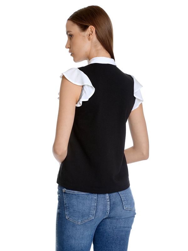 Nastrovje Potsdam Vive Maria Chère Camille Damen Blusenshirt Schwarz