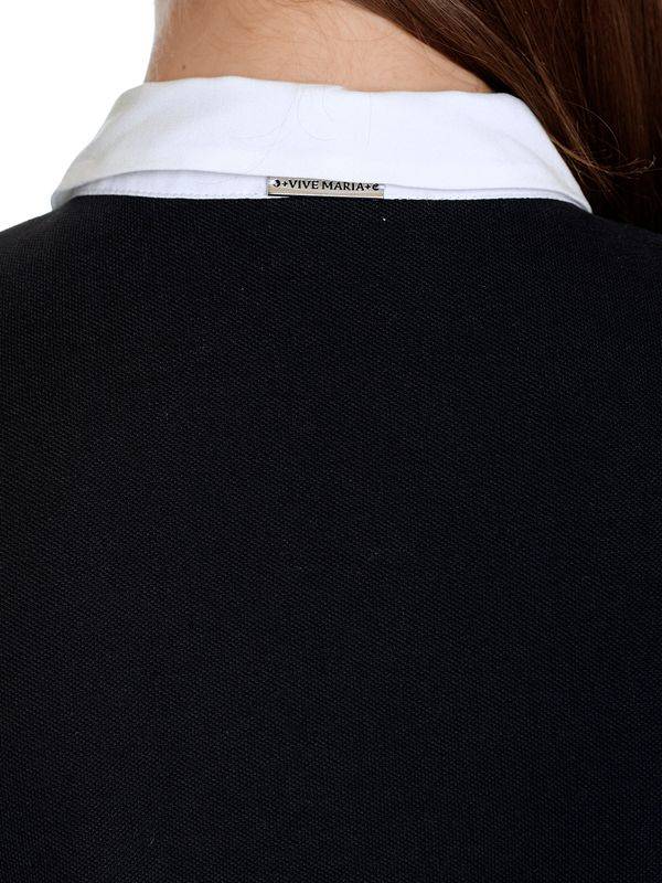 Nastrovje Potsdam Vive Maria Chère Camille Damen Blusenshirt Schwarz