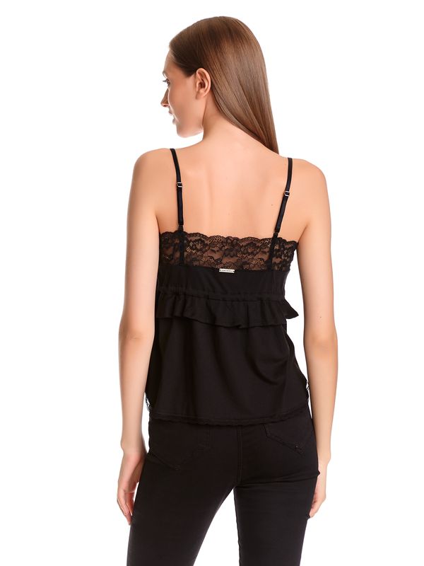 Nastrovje Potsdam Vive Maria Chez Colette Lace Damen Trägertop Schwarz