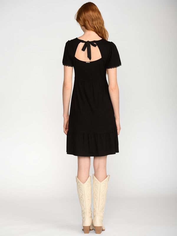 Nastrovje Potsdam Vive Maria Chez Marie Damen A-Linien-Kleid Schwarz