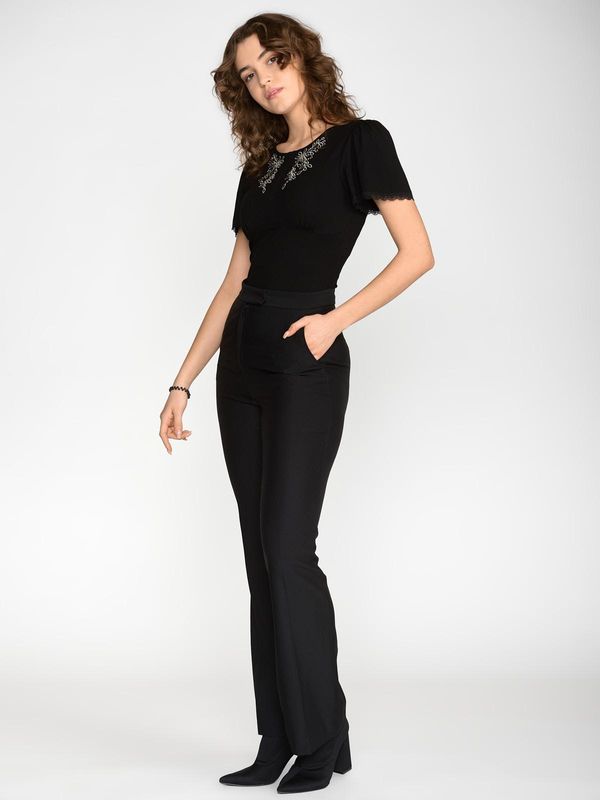 Nastrovje Potsdam Vive Maria Chez Marie Damen T-Shirt Schwarz