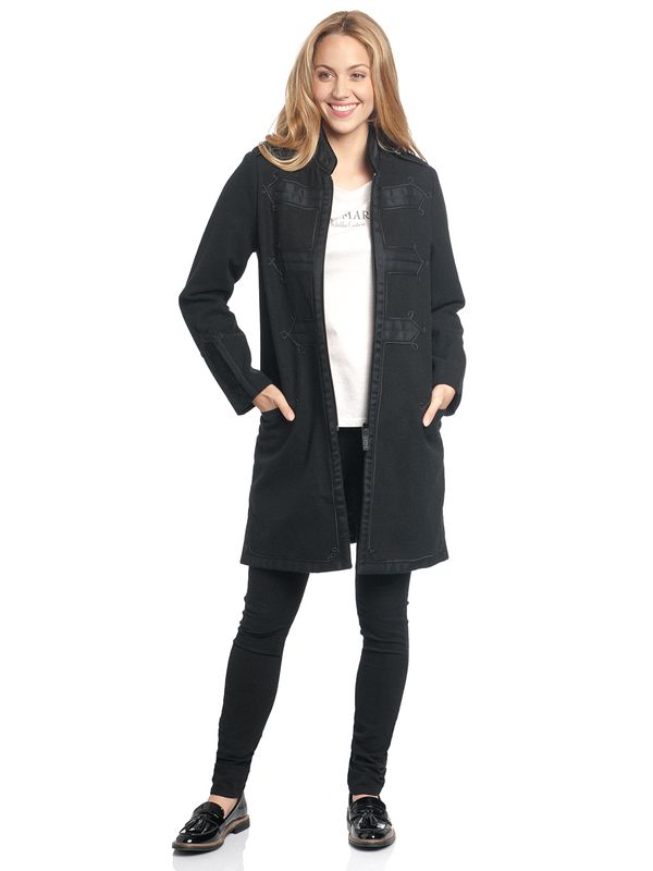 Nastrovje Potsdam Vive Maria Chic Classic Damen Mantel Schwarz
