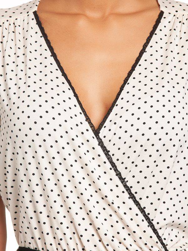 Nastrovje Potsdam Vive Maria Chicago Downtown Damen A-Linien-Kleid Creme/allover