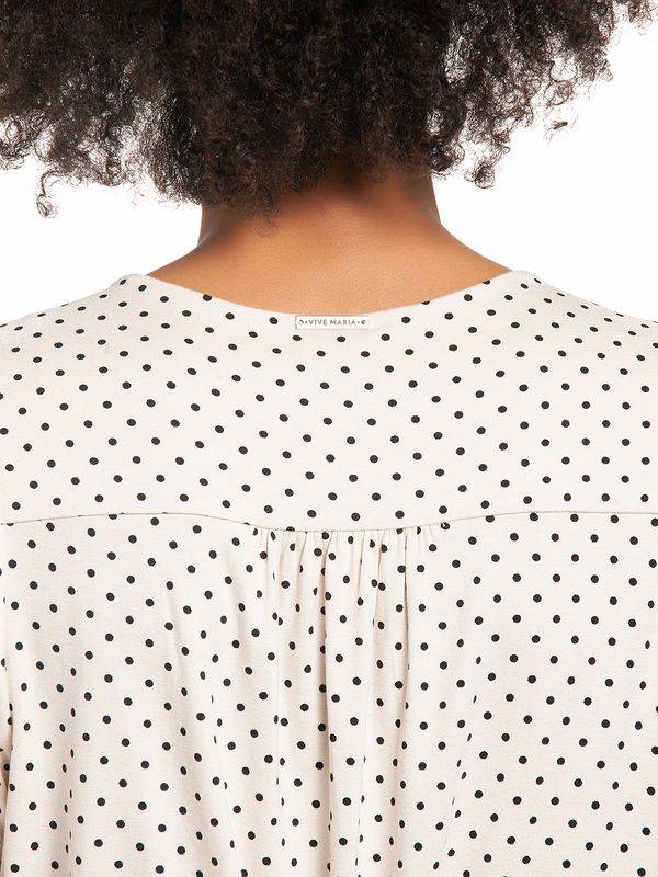 Nastrovje Potsdam Vive Maria Chicago Downtown Damen A-Linien-Kleid Creme/allover