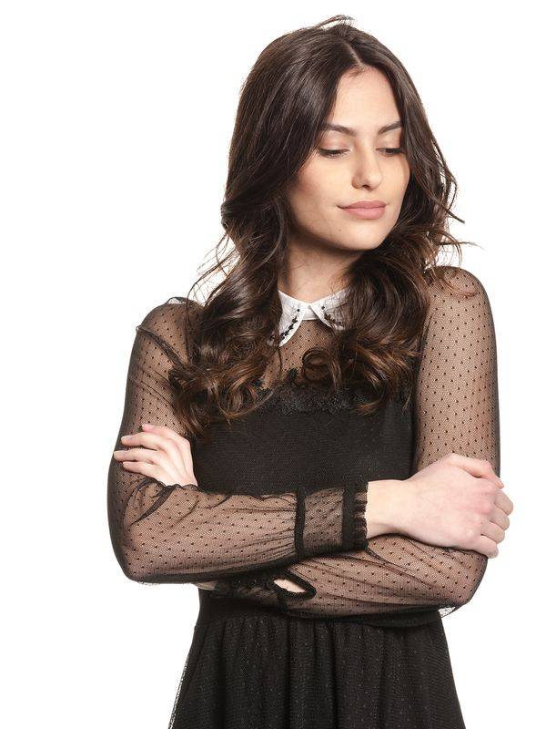 Nastrovje Potsdam Vive Maria Colette In Love Damen A-Linien-Kleid Schwarz