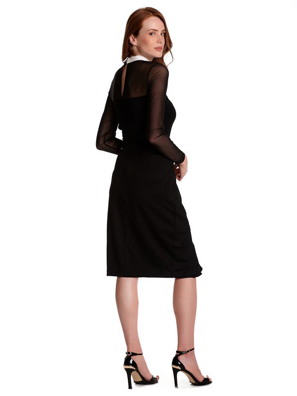 Nastrovje Potsdam Vive Maria Colette Midi Damen Bleistiftrock Schwarz