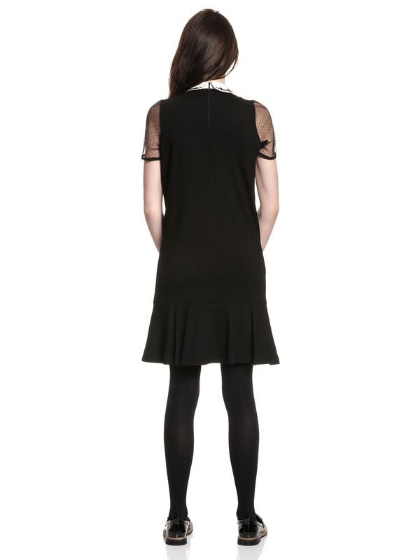 Nastrovje Potsdam Vive Maria Colette Swing Damen Volantkleid Schwarz