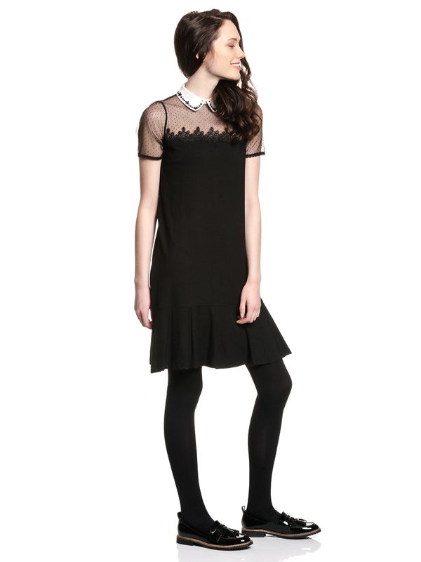 Nastrovje Potsdam Vive Maria Colette Swing Damen Volantkleid Schwarz