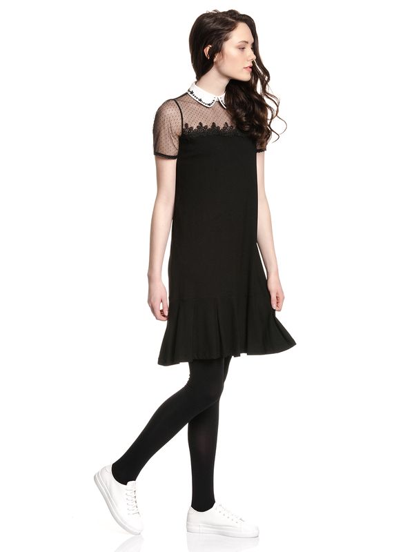 Nastrovje Potsdam Vive Maria Colette Swing Damen Volantkleid Schwarz