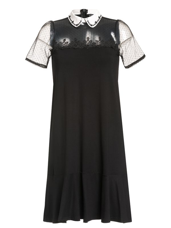 Nastrovje Potsdam Vive Maria Colette Swing Damen Volantkleid schwarz