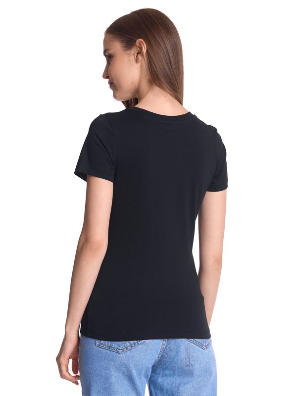 Nastrovje Potsdam Vive Maria College Maria Damen T-Shirt Schwarz