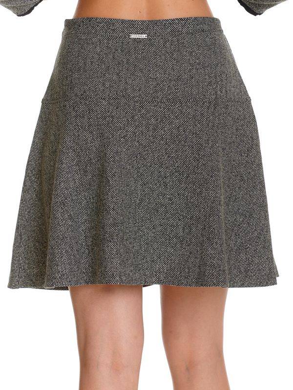 Nastrovje Potsdam Vive Maria Cottage Girl Damen A-Linien-Rock Grau Meliert