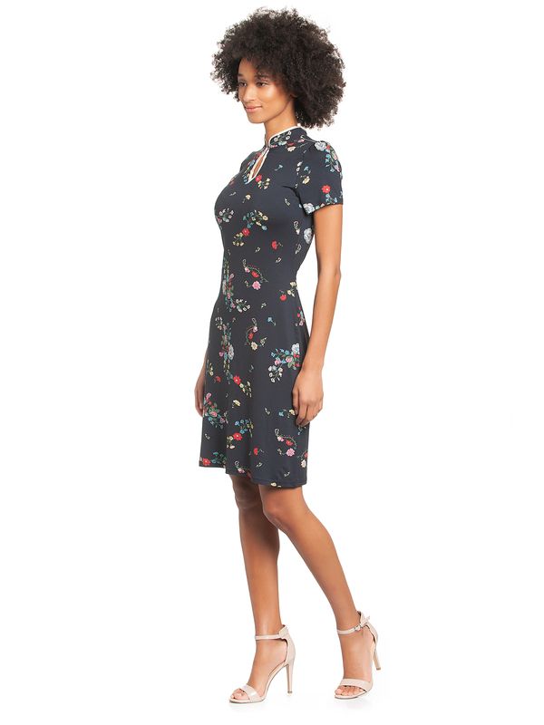 Nastrovje Potsdam Vive Maria Dancing Asia Damen Druckkleid Dunkelmarine Allover