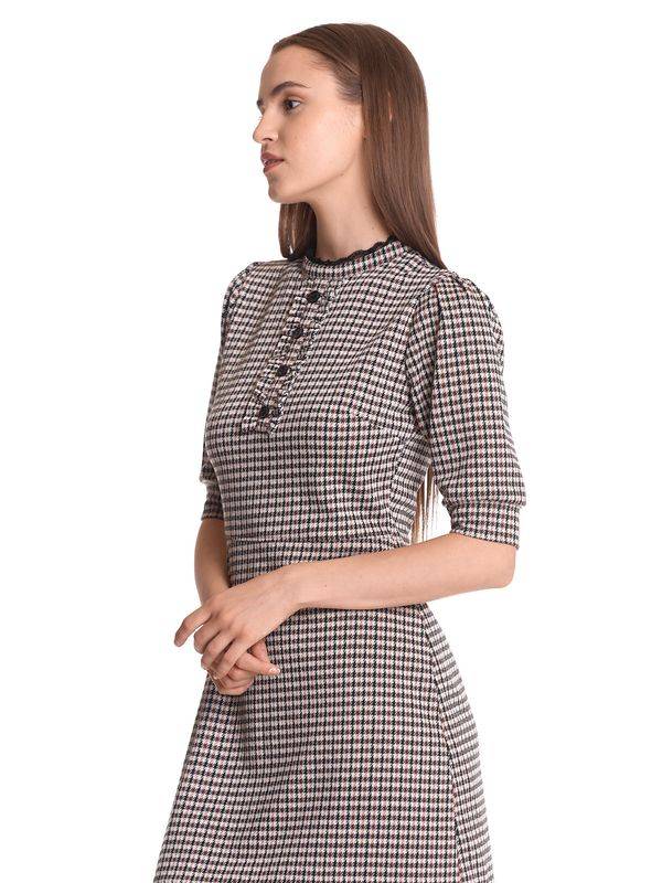 Nastrovje Potsdam Vive Maria Dandy Day Damen A-Linien-Kleid Creme/allover