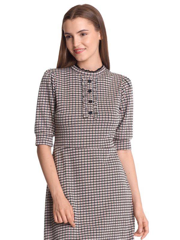 Nastrovje Potsdam Vive Maria Dandy Day Damen A-Linien-Kleid Creme/allover