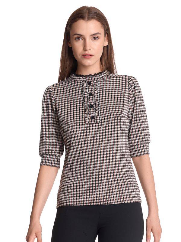 Nastrovje Potsdam Vive Maria Dandy Day Damen Rundhalsshirt Creme/allover