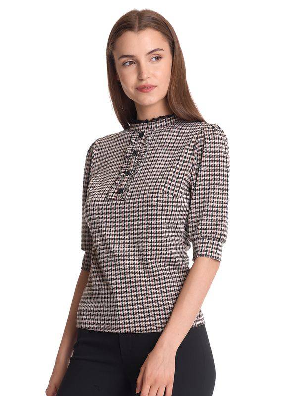 Nastrovje Potsdam Vive Maria Dandy Day Damen Rundhalsshirt creme/allover