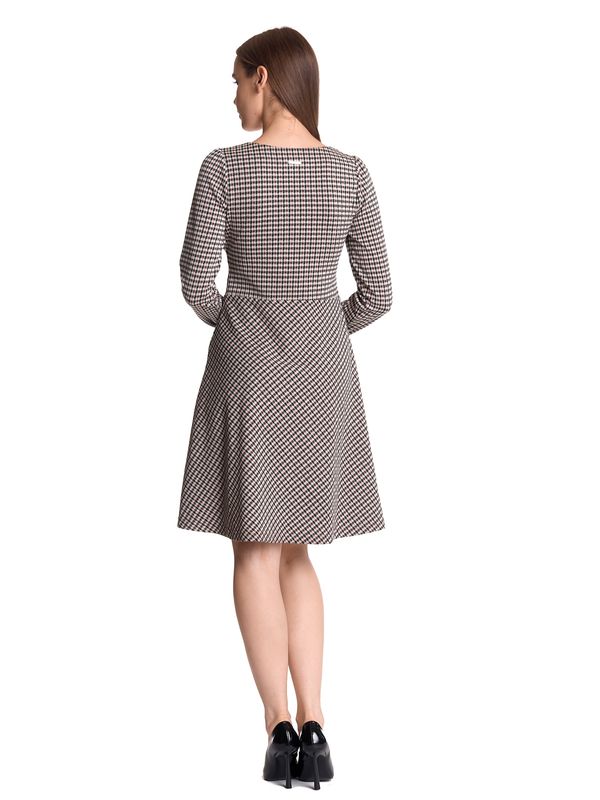 Nastrovje Potsdam Vive Maria Dandy Time Damen A-Linien-Kleid Creme/allover