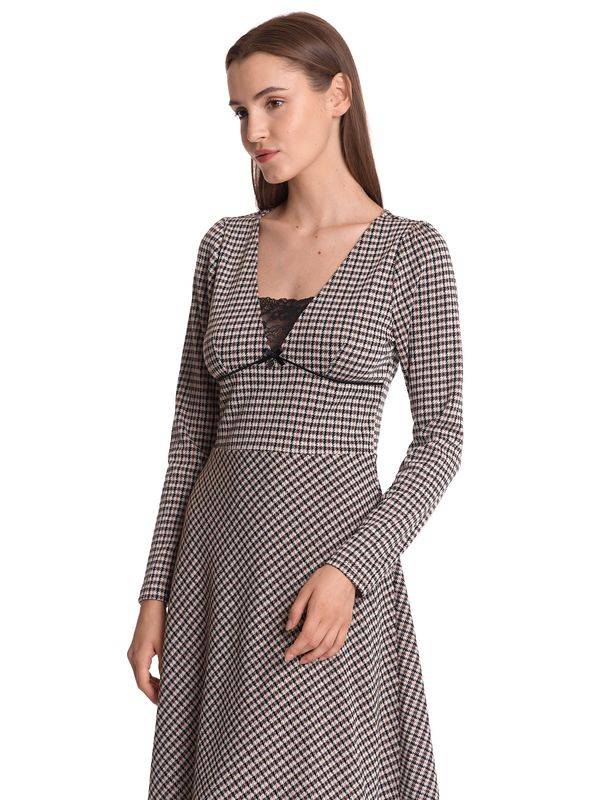 Nastrovje Potsdam Vive Maria Dandy Time Damen A-Linien-Kleid Creme/allover