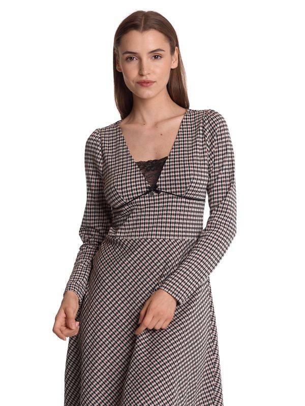 Nastrovje Potsdam Vive Maria Dandy Time Damen A-Linien-Kleid Creme/allover