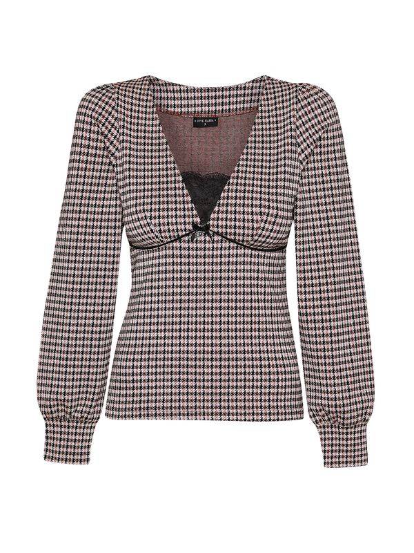 Nastrovje Potsdam Vive Maria Dandy Time Damen Langarmshirt Creme/allover