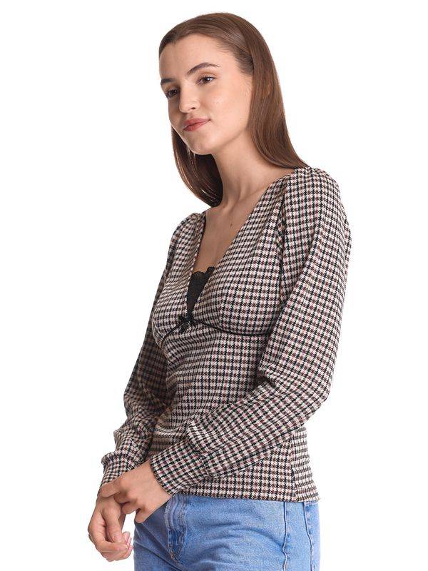 Nastrovje Potsdam Vive Maria Dandy Time Damen Langarmshirt Creme/allover