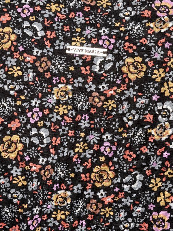 Nastrovje Potsdam Vive Maria End Of Summer Damen Langarmshirt Schwarz Allover