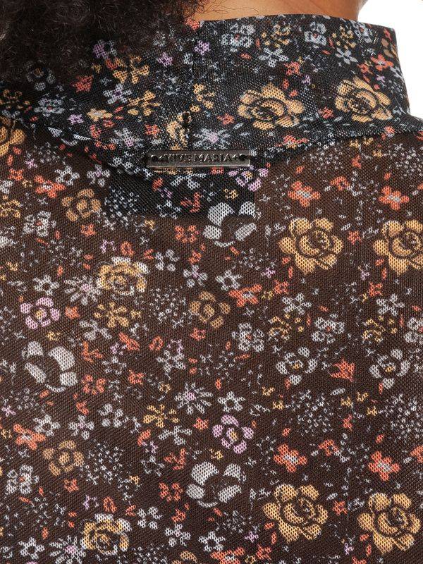 Nastrovje Potsdam Vive Maria Ending Summer Tulle Damen Langarmshirt Schwarz Allover