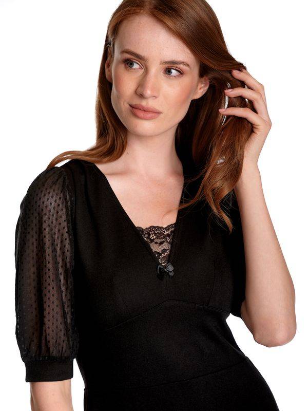 Nastrovje Potsdam Vive Maria Evening Dream Damen A-Linien-Kleid Schwarz