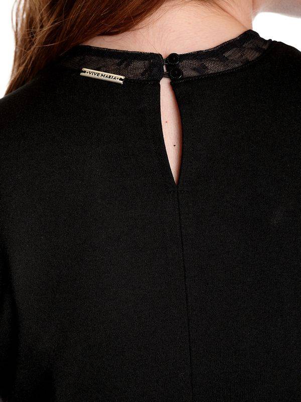 Nastrovje Potsdam Vive Maria Fille Francaise Damen A-Linien-Kleid Schwarz