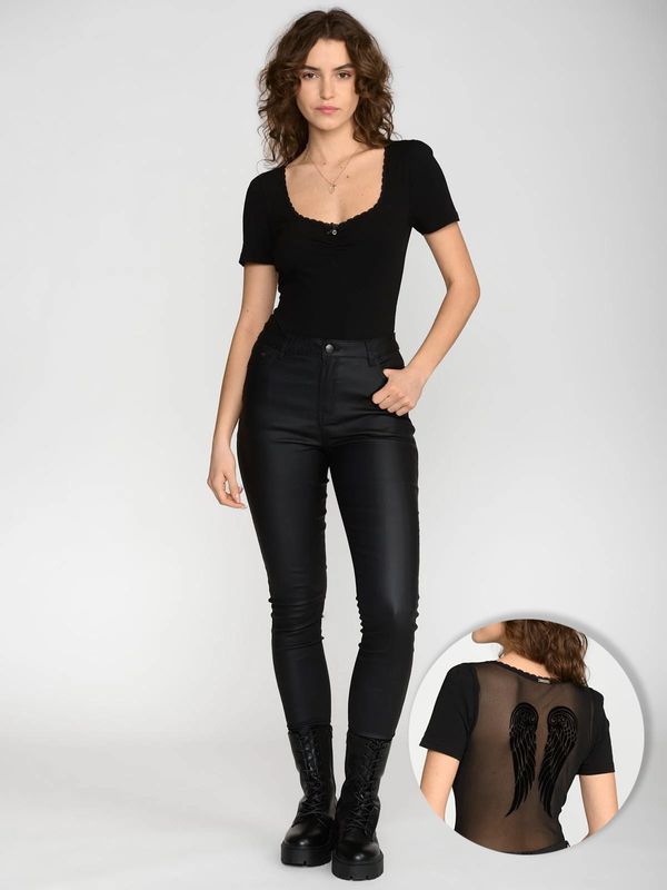 Nastrovje Potsdam Vive Maria Fly Away Damen T-Shirt schwarz