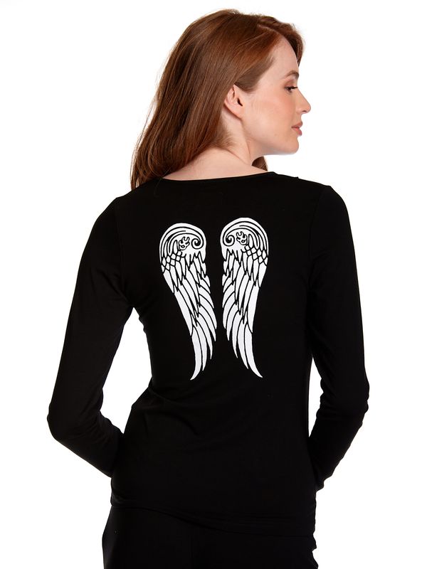 Nastrovje Potsdam Vive Maria Fly With Me Damen Pyjama Schwarz