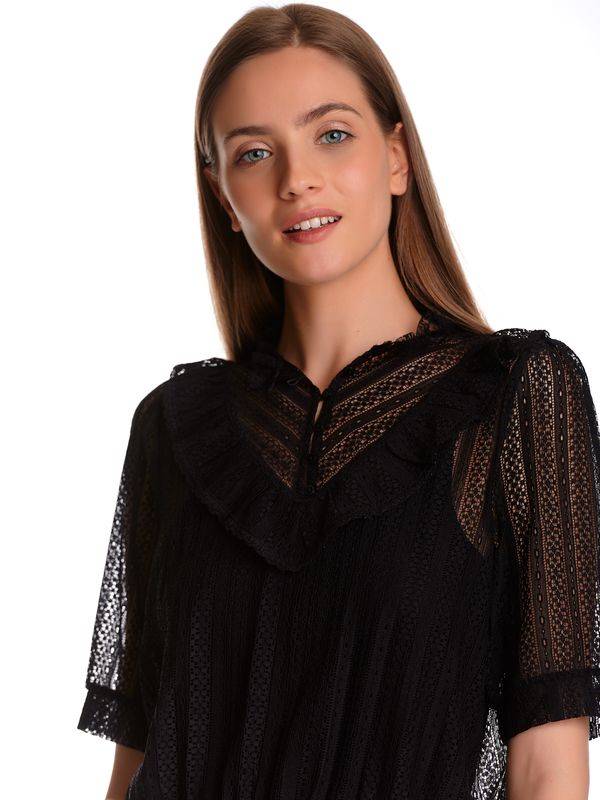 Nastrovje Potsdam Vive Maria For Colette Damen Schlupfbluse Schwarz