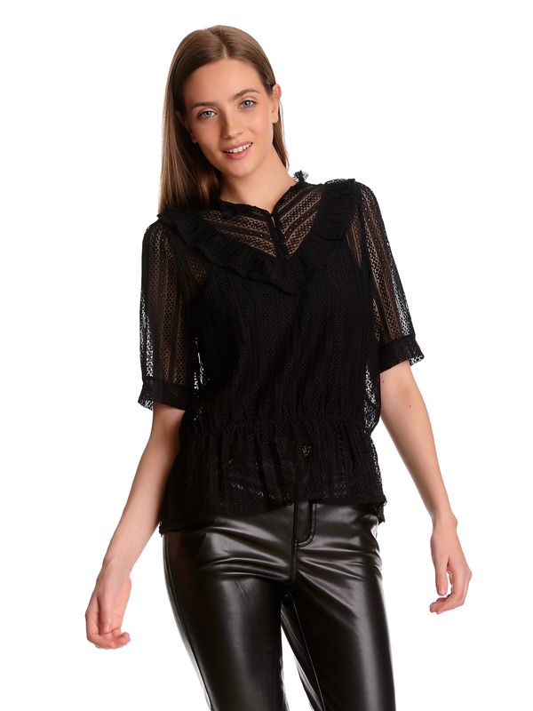 Nastrovje Potsdam Vive Maria For Colette Damen Schlupfbluse Schwarz