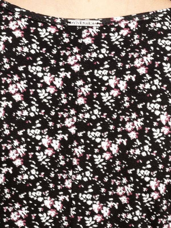 Nastrovje Potsdam Vive Maria French City Damen Etuikleid Schwarz Allover