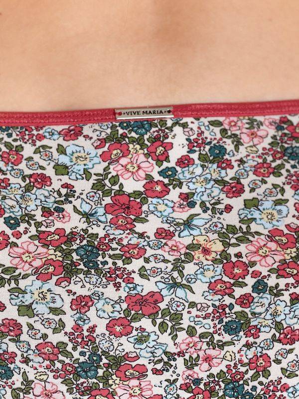 Nastrovje Potsdam Vive Maria French Flower Damen Panty-Set Leo Allover/creme Allover