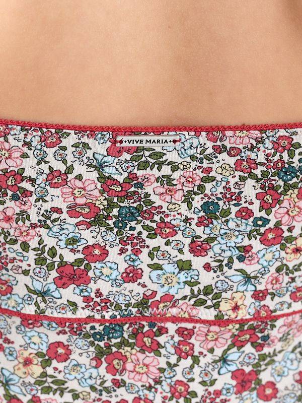 Nastrovje Potsdam Vive Maria French Flower Damen Wäscheset: Top Mit Panty Creme/allover