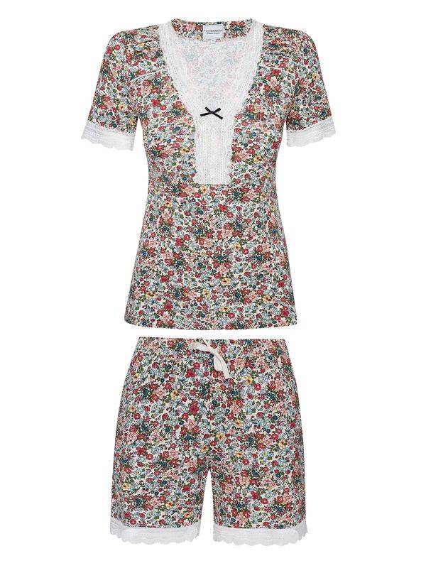 Nastrovje Potsdam Vive Maria French Girl Damen Pyjama Creme/allover