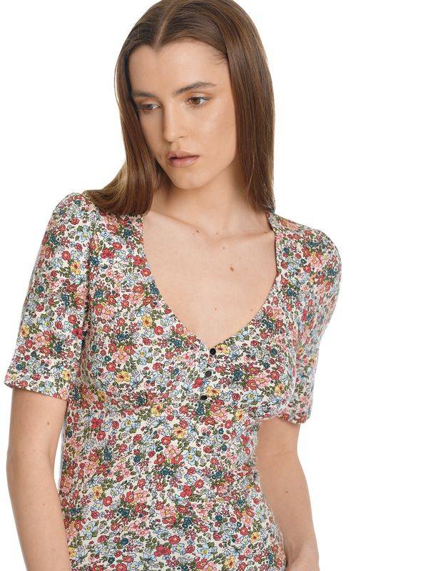 Nastrovje Potsdam Vive Maria French Girl Damen T-Shirt Creme/allover