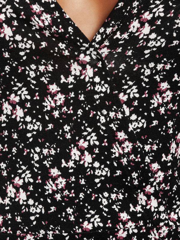 Nastrovje Potsdam Vive Maria French Girl Damen Wickelkleid Schwarz Allover