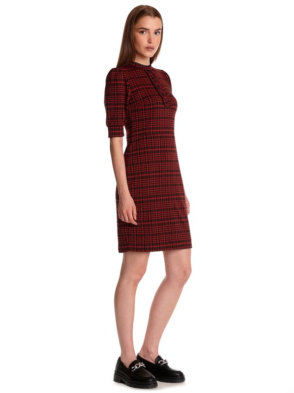 Nastrovje Potsdam Vive Maria Gambling Club Damen Jerseykleid Rot Allover