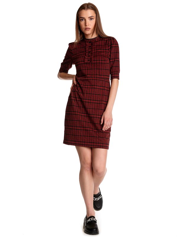 Nastrovje Potsdam Vive Maria Gambling Club Damen Jerseykleid Rot Allover