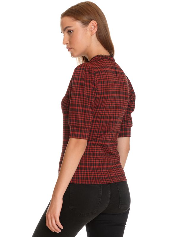 Nastrovje Potsdam Vive Maria Gambling Girl Damen Rundhalsshirt Rot Allover