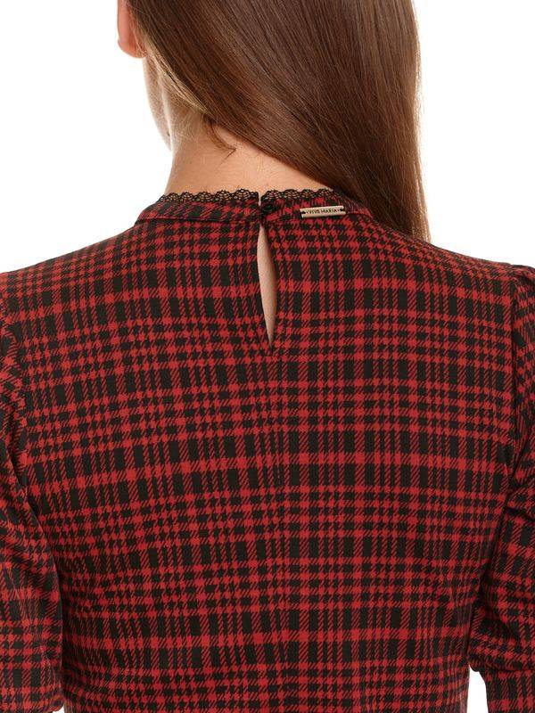 Nastrovje Potsdam Vive Maria Gambling Girl Damen Rundhalsshirt Rot Allover