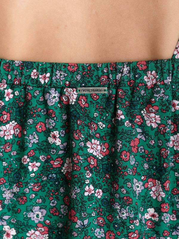 Nastrovje Potsdam Vive Maria Garden Of Eden Damen Trägertop Grün Allover